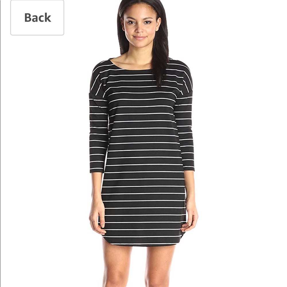 Bb Dakota Striped Shift Dress
